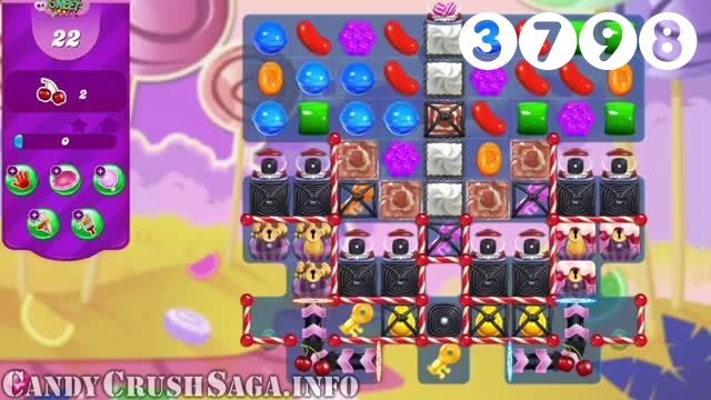 Candy Crush Saga : Level 3798 – Videos, Cheats, Tips and Tricks
