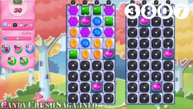 Candy Crush Saga : Level 3807 – Videos, Cheats, Tips and Tricks