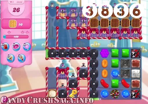 Candy Crush Saga : Level 3836 – Videos, Cheats, Tips and Tricks
