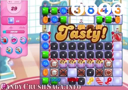 Candy Crush Saga : Level 3843 – Videos, Cheats, Tips and Tricks
