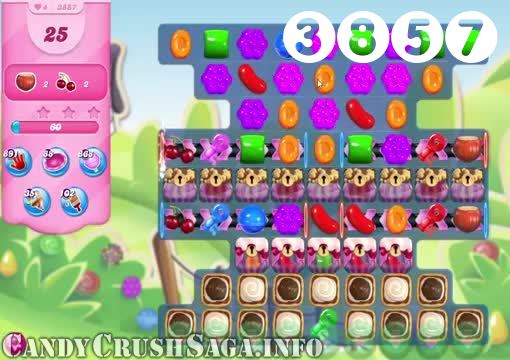 Candy Crush Saga : Level 3857 – Videos, Cheats, Tips and Tricks