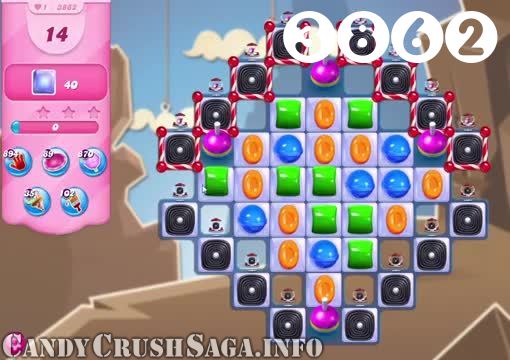 Candy Crush Saga : Level 3862 – Videos, Cheats, Tips and Tricks