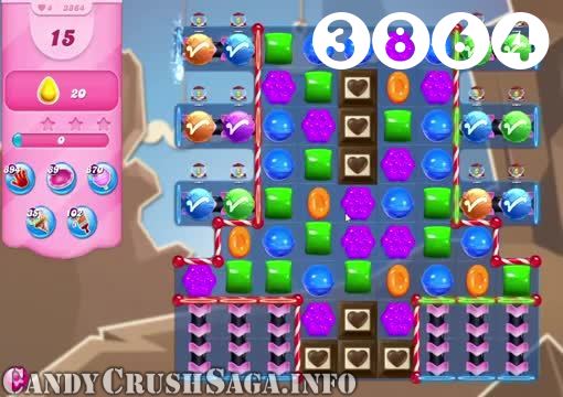 Candy Crush Saga : Level 3864 – Videos, Cheats, Tips and Tricks