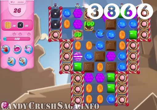 Candy Crush Saga : Level 3866 – Videos, Cheats, Tips and Tricks