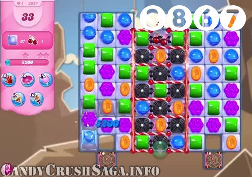 Candy Crush Saga : Level 3867 – Videos, Cheats, Tips and Tricks
