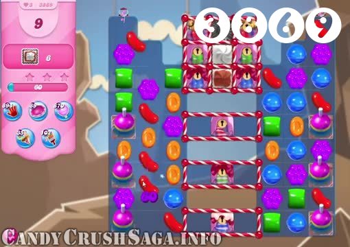 Candy Crush Saga : Level 3869 – Videos, Cheats, Tips and Tricks