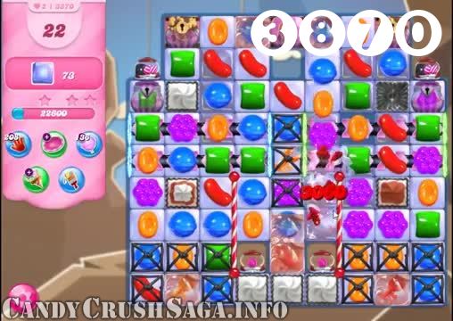 Candy Crush Saga : Level 3870 – Videos, Cheats, Tips and Tricks