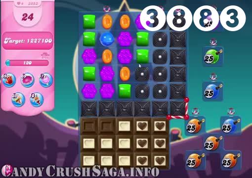 Candy Crush Saga : Level 3883 – Videos, Cheats, Tips and Tricks
