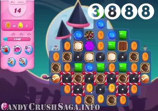 Candy Crush Saga : Level 3888 – Videos, Cheats, Tips and Tricks