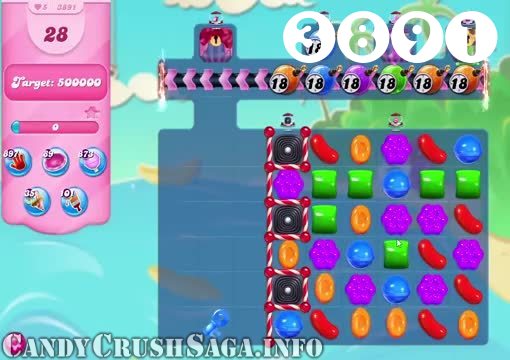 Candy Crush Saga : Level 3891 – Videos, Cheats, Tips and Tricks