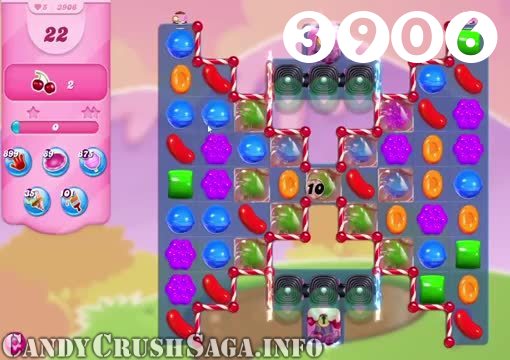 Candy Crush Saga : Level 3906 – Videos, Cheats, Tips and Tricks