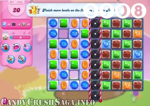 Candy Crush Saga : Level 3908 – Videos, Cheats, Tips and Tricks