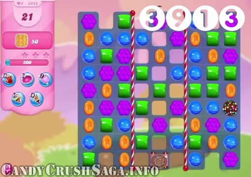 Candy Crush Saga : Level 3913 – Videos, Cheats, Tips and Tricks