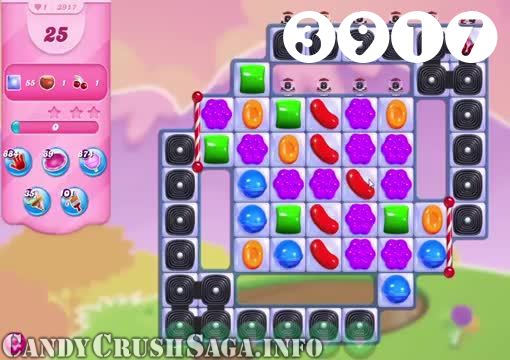 Candy Crush Saga : Level 3917 – Videos, Cheats, Tips and Tricks