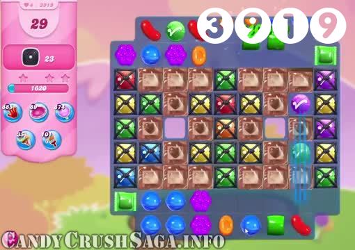 Candy Crush Saga : Level 3919 – Videos, Cheats, Tips and Tricks