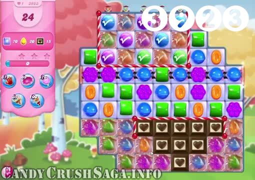 Candy Crush Saga : Level 3923 – Videos, Cheats, Tips and Tricks