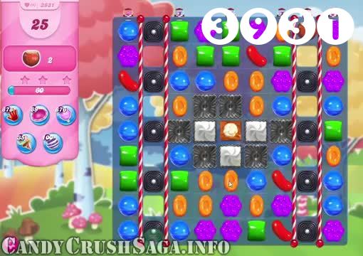 Candy Crush Saga : Level 3931 – Videos, Cheats, Tips and Tricks