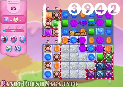 Candy Crush Saga : Level 3942 – Videos, Cheats, Tips and Tricks