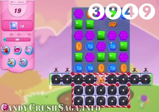Candy Crush Saga : Level 3949 – Videos, Cheats, Tips and Tricks