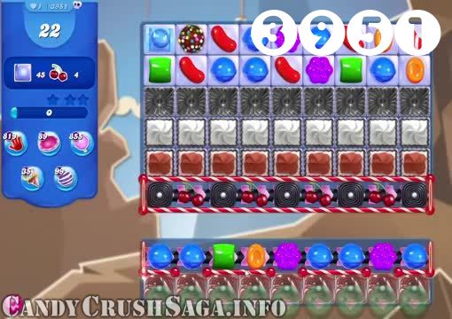 Candy Crush Saga : Level 3951 – Videos, Cheats, Tips and Tricks