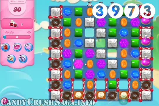 Candy Crush Saga : Level 3973 – Videos, Cheats, Tips and Tricks