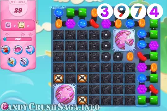 Candy Crush Saga : Level 3974 – Videos, Cheats, Tips and Tricks