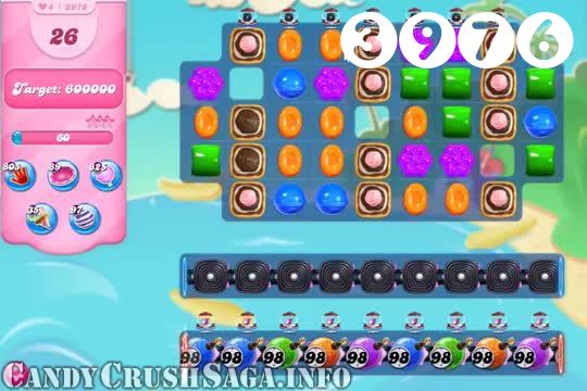 Candy Crush Saga : Level 3976 – Videos, Cheats, Tips and Tricks
