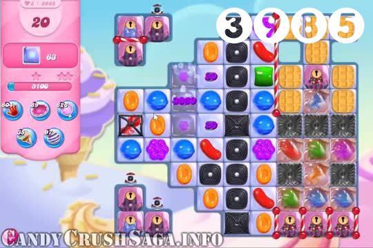 Candy Crush Saga : Level 3985 – Videos, Cheats, Tips and Tricks