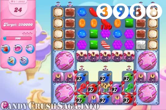 Candy Crush Saga : Level 3988 – Videos, Cheats, Tips and Tricks