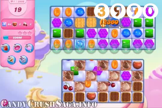 Candy Crush Saga : Level 3990 – Videos, Cheats, Tips and Tricks