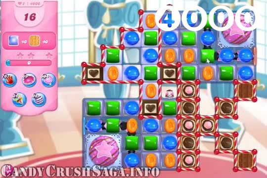 Candy Crush Saga : Level 4000 – Videos, Cheats, Tips and Tricks