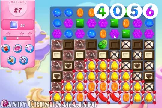Candy Crush Saga : Level 4056 – Videos, Cheats, Tips and Tricks