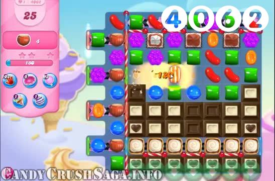 Candy Crush Saga : Level 4062 – Videos, Cheats, Tips and Tricks