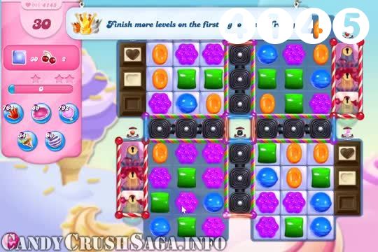 Candy Crush Saga : Level 4145 – Videos, Cheats, Tips and Tricks