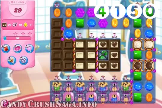 Candy Crush Saga : Level 4150 – Videos, Cheats, Tips and Tricks