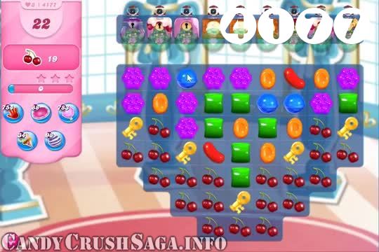 Candy Crush Saga : Level 4177 – Videos, Cheats, Tips and Tricks