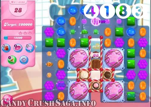 Candy Crush Saga : Level 4183 – Videos, Cheats, Tips and Tricks