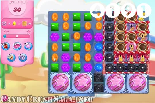 Candy Crush Saga : Level 4191 – Videos, Cheats, Tips and Tricks