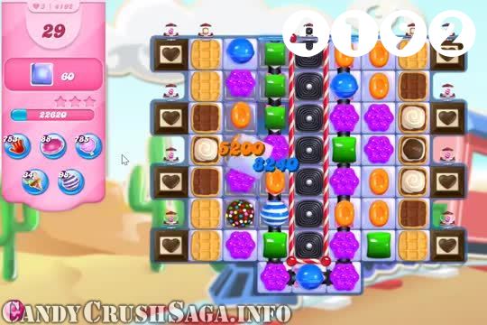 Candy Crush Saga : Level 4192 – Videos, Cheats, Tips and Tricks