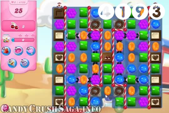 Candy Crush Saga : Level 4193 – Videos, Cheats, Tips and Tricks