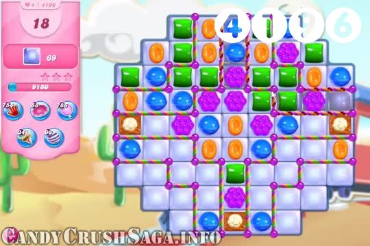Candy Crush Saga : Level 4196 – Videos, Cheats, Tips and Tricks