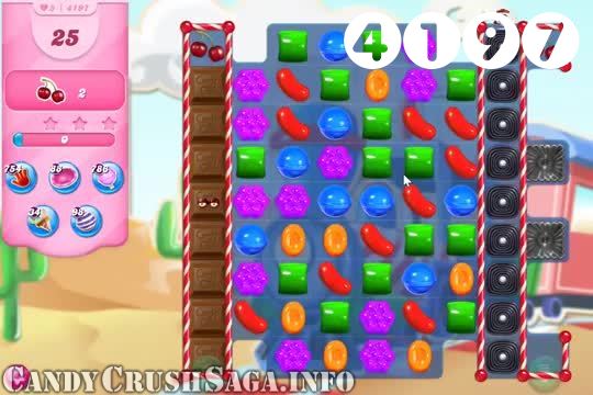 Candy Crush Saga : Level 4197 – Videos, Cheats, Tips and Tricks