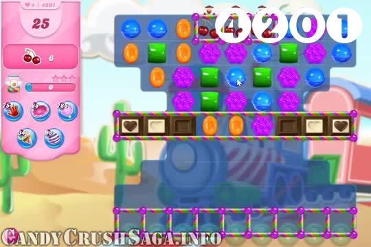 Candy Crush Saga : Level 4201 – Videos, Cheats, Tips and Tricks