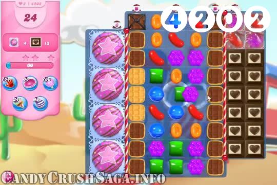 Candy Crush Saga : Level 4202 – Videos, Cheats, Tips and Tricks