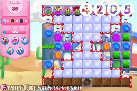 Candy Crush Saga : Level 4205 – Videos, Cheats, Tips and Tricks
