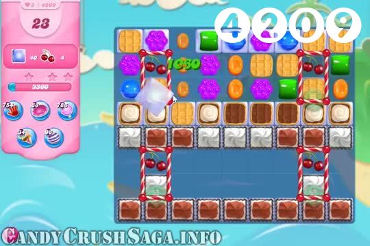 Candy Crush Saga : Level 4209 – Videos, Cheats, Tips and Tricks