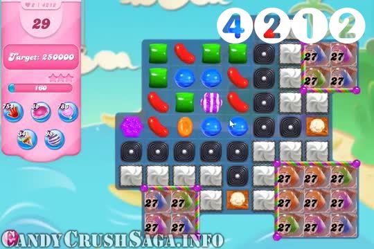 Candy Crush Saga : Level 4212 – Videos, Cheats, Tips and Tricks