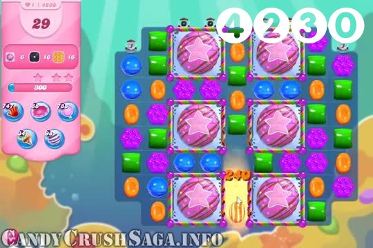 Candy Crush Saga : Level 4230 – Videos, Cheats, Tips and Tricks