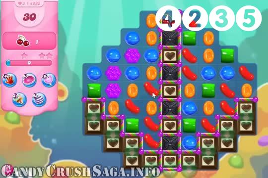 Candy Crush Saga : Level 4235 – Videos, Cheats, Tips and Tricks