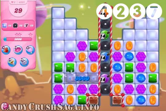 Candy Crush Saga : Level 4237 – Videos, Cheats, Tips and Tricks